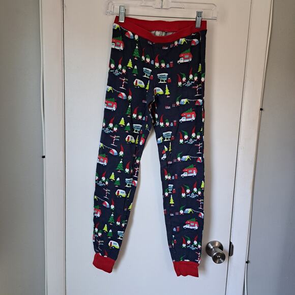 Wondershop Christmas RV/Camping Print Blue Pajama Set Women's XS - Picture 3 of 7